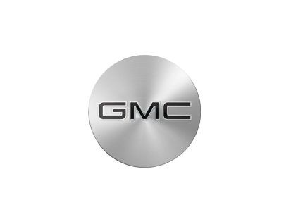 Cache-moyeu GMC Acadia en aluminium brillant avec logo GMC
