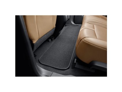 Chevrolet Blazer Jednodielna kobercová rohož Premium pre druhý rad sedadiel v čiernej farbe s čiernym lemovaním