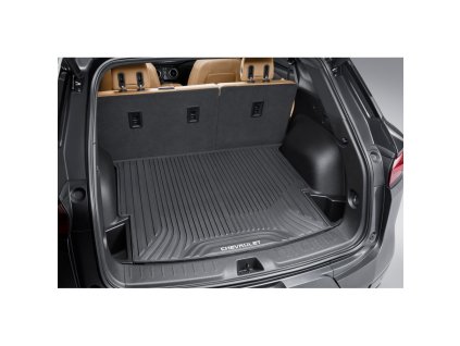 Chevrolet Blazer Prémiová celoplošná rohož do zavazadlového prostoru v černé barvě Jet Black s nápisem Chevrolet