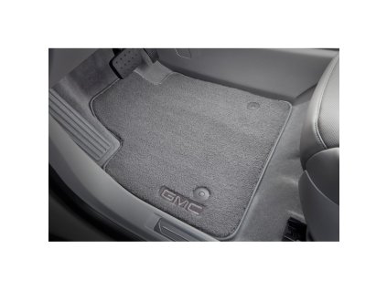 GMC Acadia Přední prémiové koberečky v barvě popelavě šedá s logem GMC