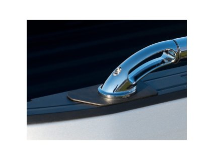 GMC Sierra 1500 5th Gen, Chevrolet Silverado 1500 4th Gen Short Bed Side Rails in Traditional Chrome by Putco®