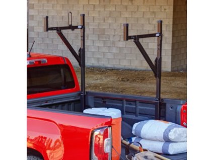 GMC Sierra 1500 Półstalowy stojak na drabiny użytkowe piątej generacji firmy TracRac®, Thule®