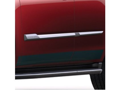 Chevrolet Külvárosi 11. generációs oldallap díszlécek fekete platina színben a Putco®-tól