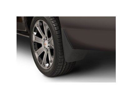 Chevrolet Suburban 11.gen Zadné tvarované ochranné kryty v čiernej farbe