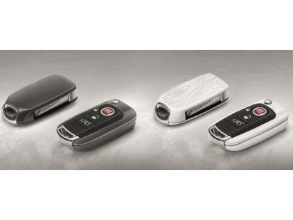 Copritasti Fiat Tipo, grigio lucido e bianco argento