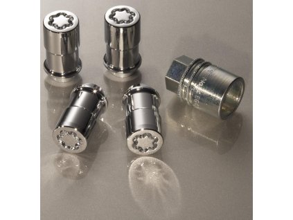 Lincoln MKC, Ford Chrome wheel locks for exposed eyes