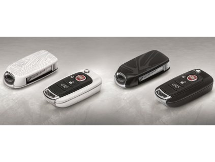 Fiat Tipo Osłony klawiszy, biało-srebrne i błyszczące czarne