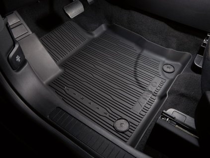 Ford Escape 4.gen Schwarze Bodenbeläge 4 Stück für Gasmotoren