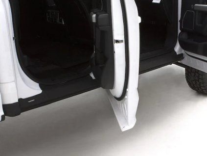 Ford F-150 14.gen Bushwacker Black Body Armor Rocker Panel Protection para Crew Cab