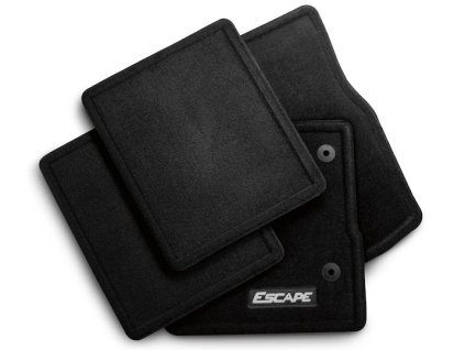 Ford Escape 3.gen Set 4 pezzi di tappetini in moquette neri Carbone