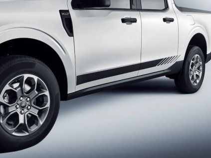 Ford Maverick Bandes de course Visco 2pcs noir mat