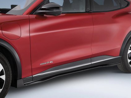 Ford Mustang Mach-E Gloss Black Air Design® Kit modanatura pannello laterale inferiore per modelli GT, SEL e Titanium