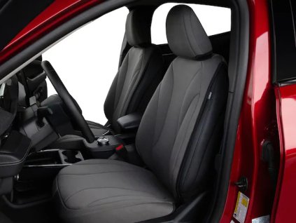 Ford Mustang Mach-E Potahy předních sedadel Coverking Neosupreme v barvě dřevěného uhlí