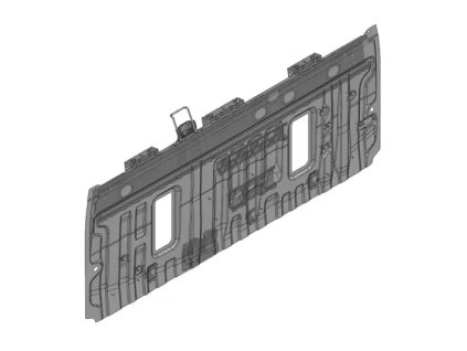 Chevrolet Silverado 1500 4th gen Rear end panel