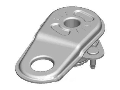 Chevrolet Silverado 1500 4a generazione Tappetino di montaggio anteriore destro