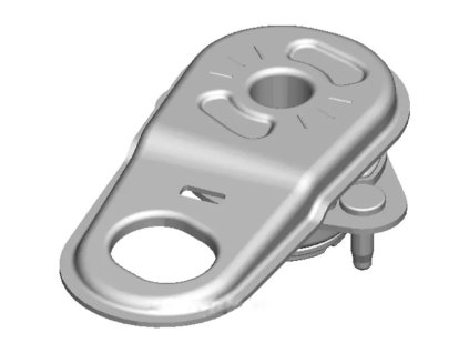 Chevrolet Silverado 1500 4.gen Montážní polštářek přední levý