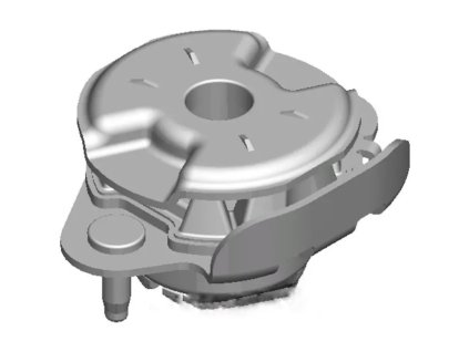 Chevrolet Silverado 1500 4.gen Polštářek pro montáž na karoserii - střední zadní 23378101