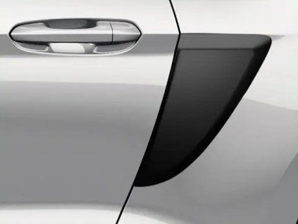 Ford Mustang 6.gen Air Design® Toit de panneau latéral noir mat