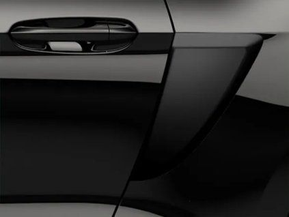 Ford Mustang 6.gen Persienne de vitre latérale Air Design® en Shadow Black