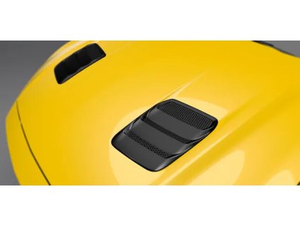 Ford Żaluzja maski Air Design® Mustang 6. generacji w kolorze czarnym błyszczącym