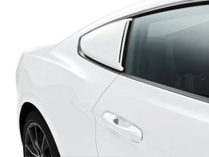 Ford Mustang 6.gen Persienne de fenêtre de custode Air Design® Oxford White