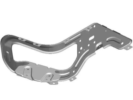 Chevrolet Silverado 1500 4. Generation Frontstoßstangenhalterung 84564765
