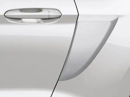 Ford Mustang 6.gen Air Design® Cache de panneau latéral Blanc Oxford