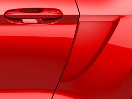 Ford Mustang 6th gen Air Design® Race Red Side Panel Sidewall