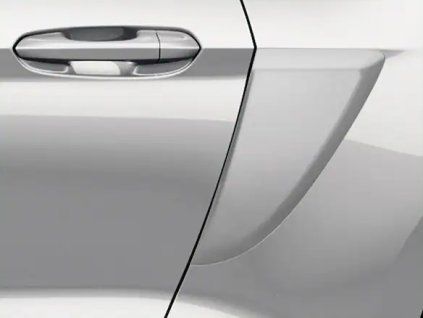 Ford Mustang 6.gen Сребрист страничен панел Air Design® Ingot Silver
