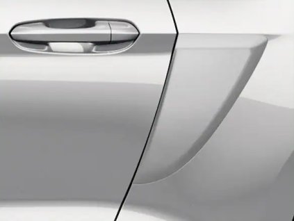 Ford Mustang 6th gen Silver side panel Air Design® Ingot Silver