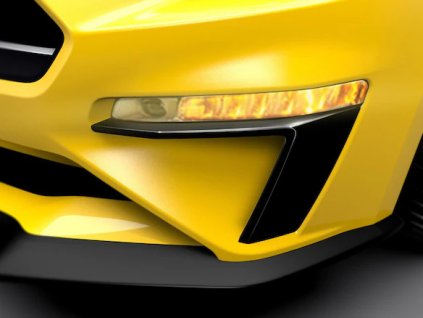 Ford Mustang 6.gen Závěsy parkovacích světel Air Design® Gloss Black