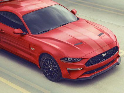 Ford Mustang 6.gen Kit de double bande 7“ Transparent mat Over the Top