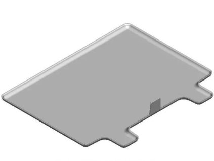 Chevrolet Silverado 1500 4.gen Podložka přihrádky přední konzoly