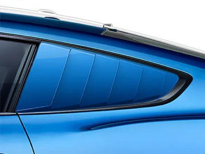 Ford Mustang 6.ª gen Persianas de ventana de cuarto de círculo Air Design® Velocity Blue