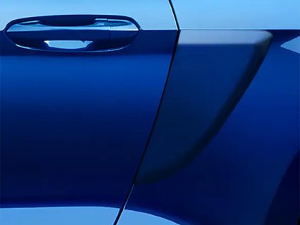 Ford Mustang 6th gen Air Design® Lightning Blue Side Panel Canopy