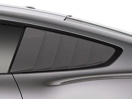 Ford Mustang 6th gen Magnetic quarter-circle window blinds Air Design®