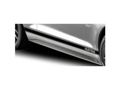 Ford Mustang 6.gen Kit de trois bandes Blanc brillant