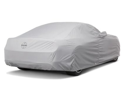 Ford Mustang 6th gen WeatherShield complete car cover with Bullitt logo