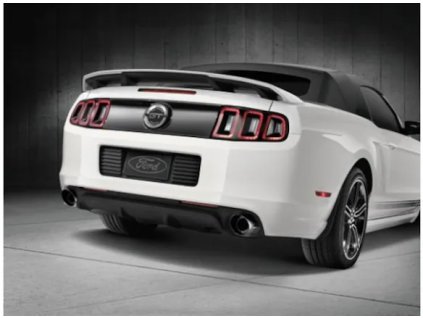 Ford Mustang 5. generációs Boss/Cal Speciális hátsó alsó burkolat