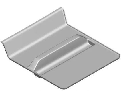 Chevrolet Silverado 1500 4.gen Tapis noir pour compartiment de console centrale avant