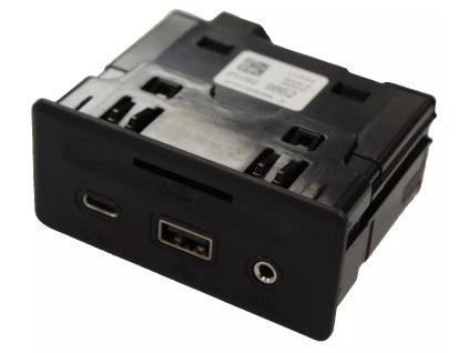 Chevrolet Silverado 1500 4th gen Black audio player, USB, auxiliary input and memory card connector
