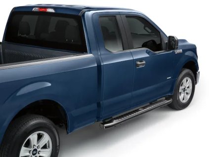 Ford F-150 Fekete alumínium 5" futódeszkák Super Cab-hez