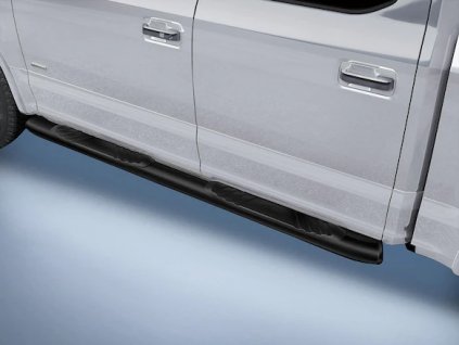 Ford F-150 Fekete alumínium 5" futódeszkák a Super Crew számára
