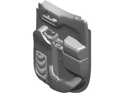 Chevrolet Silverado 1500 4.gen Vnitřní obložení zadních pravých dveří