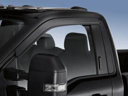 Ford Déflecteurs de vitres latérales fumés à profil bas - jeu de 2 pièces pour Regular Cab