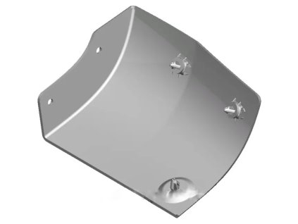 Chevrolet Silverado 1500 4.gen Černý chránič laku karoserie na straně spolujezdce