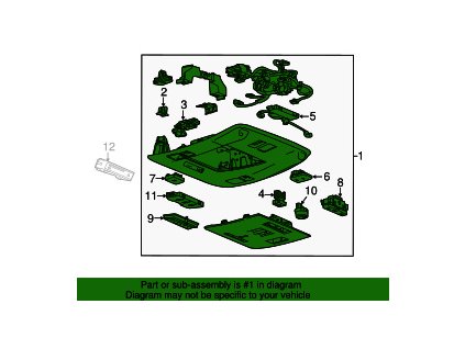 Cadillac Escalade Přední podlahová konzola Vecchio Base Sauvage