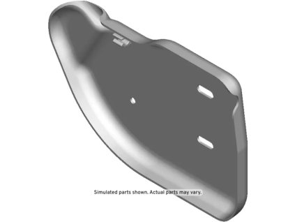 Cadillac Escalade Kraftstofftank-Hitzeschild 15077638