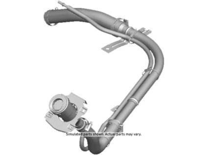 Cadillac Escalade Plnicí potrubí palivové nádrže