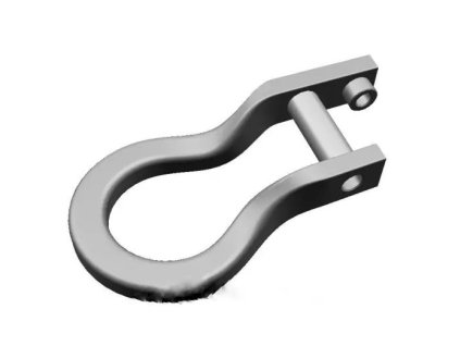 Chevrolet Silverado 1500 4.gen Přední tažný hák - chrom